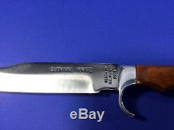 Vintage, Olsen OK # 710 Survival Knife with Rosewood Handle