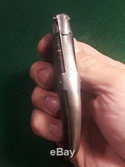 Vintage Original Spanish Horn Leverlock Navaja Folding Pocket Knife Hunting