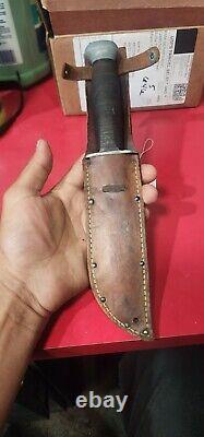 Vintage PAL RH36 Knife Military Made In the USA IN Pre Owned Condition W2