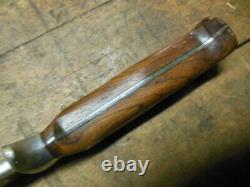 Vintage PUMA #6399 White Hunter fixed blade knife old woodsman tool
