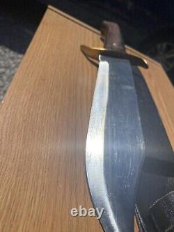 Vintage Pakistan Clip Point Bowie Knife