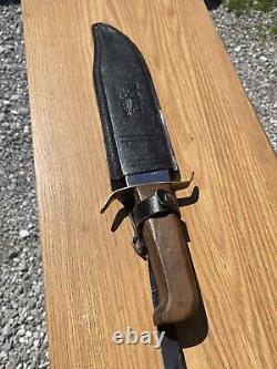 Vintage Pakistan Clip Point Bowie Knife