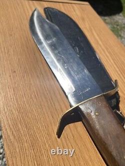 Vintage Pakistan Clip Point Bowie Knife