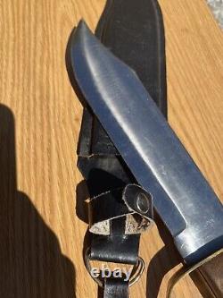 Vintage Pakistan Clip Point Bowie Knife