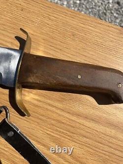 Vintage Pakistan Clip Point Bowie Knife