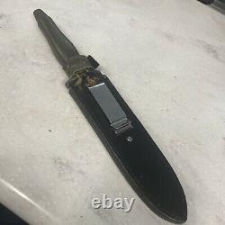 Vintage Parker Bros Mk II Style Military Commando Knife Dagger withSheath combat