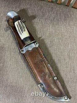 Vintage, Pontus Holmberg, Stag, Orig. Sheath, Longer Blade