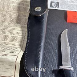 Vintage Pre-Date Code BUCK 102 USA Woodsman Fixed Blade Hunting Knife New Box
