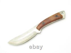 Vintage Prototype IC. Cut Hiro Seki Japan VG10 Damascus Fixed Blade Hunting Knife