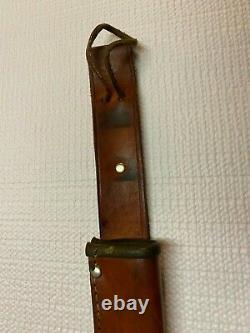 Vintage Puma Germany Hunter's Friend 6398, Stag Handle Knife +Sheath, No Date