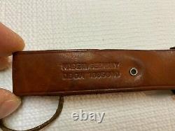 Vintage Puma Germany Hunter's Friend 6398, Stag Handle Knife +Sheath, No Date