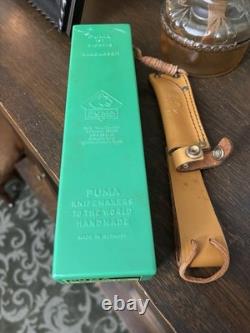 Vintage Puma Hunter's Pal 1986 MINT with original packaging and leather sheath