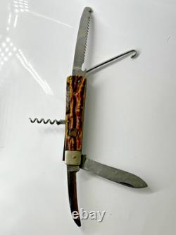 Vintage Puma Jagdmesser Knife Stag Handle