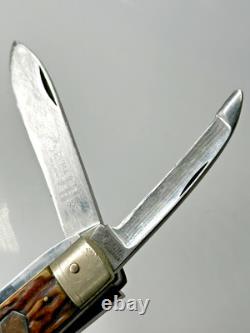 Vintage Puma Jagdmesser Knife Stag Handle