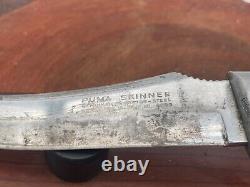 Vintage Puma Skinner Fixed Blade Solingen Germany With original Sheath-2723.24