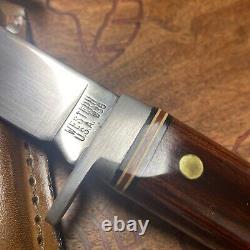 Vintage/RARE Western Cutlery W36 Fixed Blade Hunting Knife WithOriginal Sheath