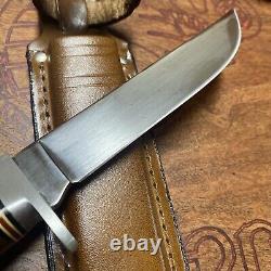 Vintage/RARE Western Cutlery W36 Fixed Blade Hunting Knife WithOriginal Sheath