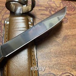 Vintage/RARE Western Cutlery W36 Fixed Blade Hunting Knife WithOriginal Sheath