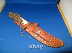 Vintage Randall Knife MODEL #4 With 6 Inch Blade Stag Scales