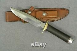 Vintage Randall Made Knives #1-6 All Purpose Fighter WithLeather Sheath and Stone