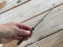 Vintage Rare Joseph Elliot And Sons Hunting Fighting Knife C + C Maltese Cross