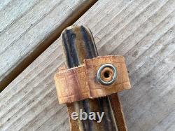 Vintage Rare Joseph Elliot And Sons Hunting Fighting Knife C + C Maltese Cross