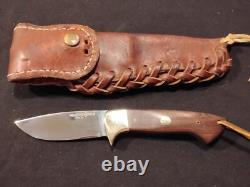 Vintage Ray Sanderson Custom Hunterfixed blade knife