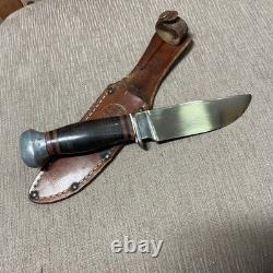 Vintage Remington Pal RH 34, Excellent, Unused, Stacked Leather, Orig Sheath