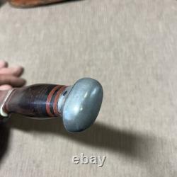 Vintage Remington Pal RH 34, Excellent, Unused, Stacked Leather, Orig Sheath