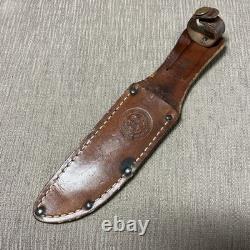 Vintage Remington Pal RH 34, Excellent, Unused, Stacked Leather, Orig Sheath
