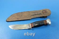 Vintage Remington RH-32 Skinning Hunting Knife Correct Sheath c. 1922-34