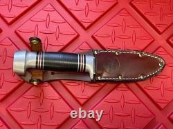 Vintage Remington UMC By Camillus RH-31 Fixed Blade Hunting Knife Sheath USA #96