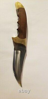 Vintage Rigid Hunting Knife fixed blade sidewinder