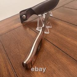 Vintage Rigid Knife RG-69 with Original Leather Sheath Stunning