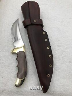 Vintage Rigid R16 Yukon Fixed Blade Sheath knife Made In USA In Box
