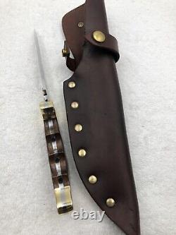 Vintage Rigid R16 Yukon Fixed Blade Sheath knife Made In USA In Box