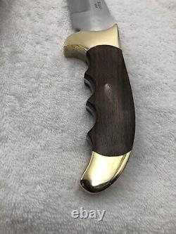 Vintage Rigid R16 Yukon Fixed Blade Sheath knife Made In USA In Box