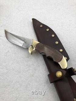 Vintage Rigid R16 Yukon Fixed Blade Sheath knife Made In USA In Box