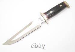 Vintage Rigid RG-45 Seki Japan Tak Fukuta 7.5 Fixed Bowie Blade Knife