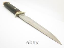 Vintage Rigid RG-45 Seki Japan Tak Fukuta 7.5 Fixed Bowie Blade Knife