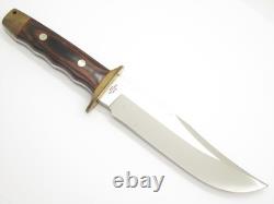 Vintage Rigid RG46 Tak Fukuta Seki Japan Wood Fixed Bowie Hunting Knife (Blem)