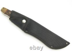 Vintage Rigid RG46 Tak Fukuta Seki Japan Wood Fixed Bowie Hunting Knife (Blem)