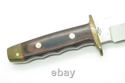 Vintage Rigid RG46 Wood Tak Fukuta Seki Japan Fixed Bowie Hunting Knife