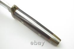 Vintage Rigid RG46 Wood Tak Fukuta Seki Japan Fixed Bowie Hunting Knife