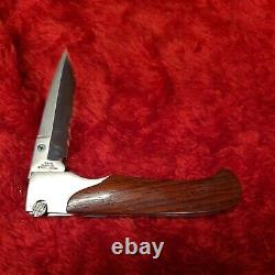 Vintage Rigid knife Seki Japan MIB lock folding dagger Al mar Gents hunter dad