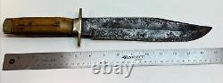 Vintage Romo Solingen Germany Very Large Bowie Hunting Knife