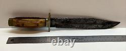 Vintage Romo Solingen Germany Very Large Bowie Hunting Knife