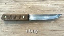 Vintage Russell 5 Carbon Steel Blade 35-317 Sportsman / Hunting Knife USA VGC