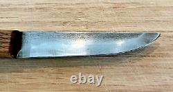 Vintage Russell 5 Carbon Steel Blade 35-317 Sportsman / Hunting Knife USA VGC