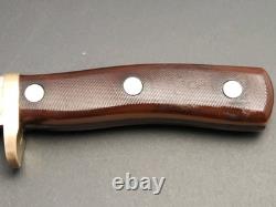 Vintage SCHRADE-WALDEN Model 165 OLD TIMER Knife with sheath. Made in USA